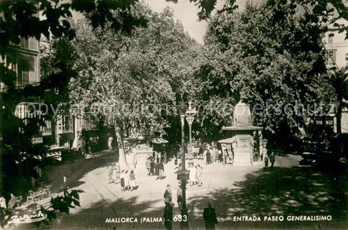 73769044 Palma de Mallorca Entrada Paseo Generalisimo