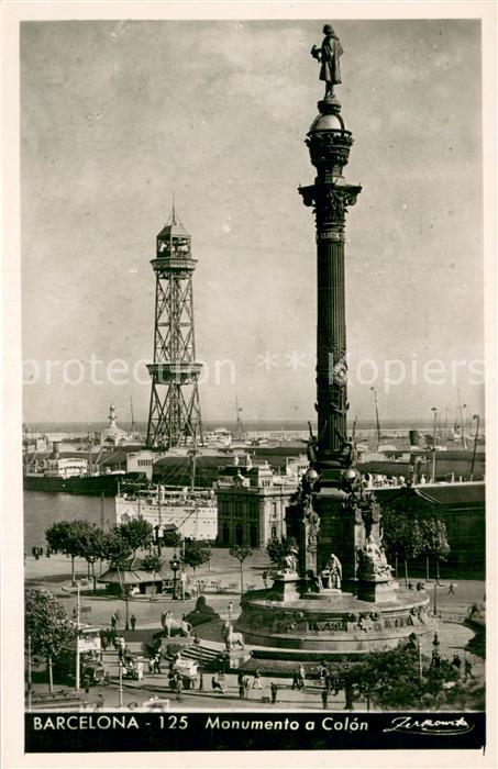 73769045 Barcelona Cataluna Monumento a Colon