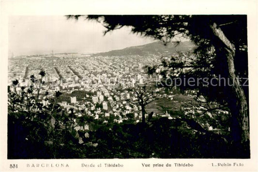 73769521 Barcelona Cataluna Desde el Tibidabo