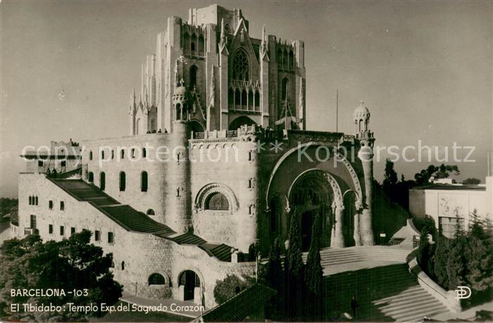 73769523 Barcelona Cataluna El Tibidabo Templo Exp del Sagredo Corazon