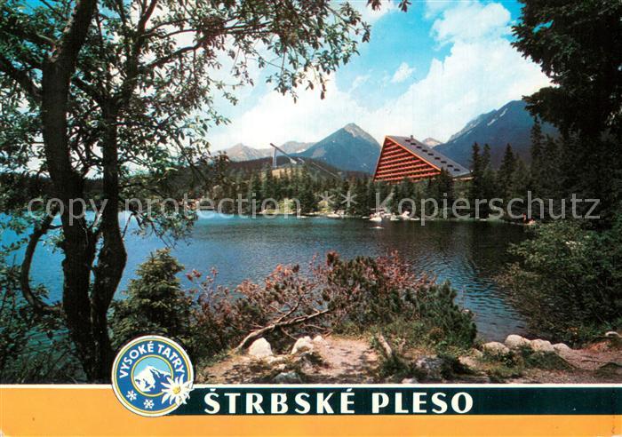 73771486 Hohe Tatra Strbske Pleso - See-Ansicht