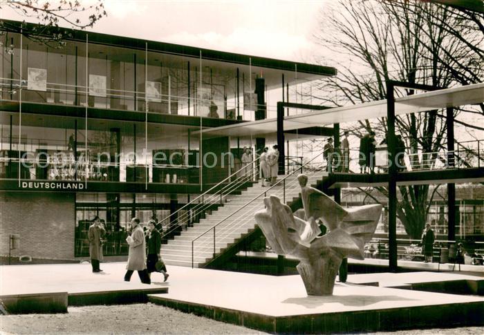 73835997 Expositions Weltaustellung Bruessel 1958 Deutschland