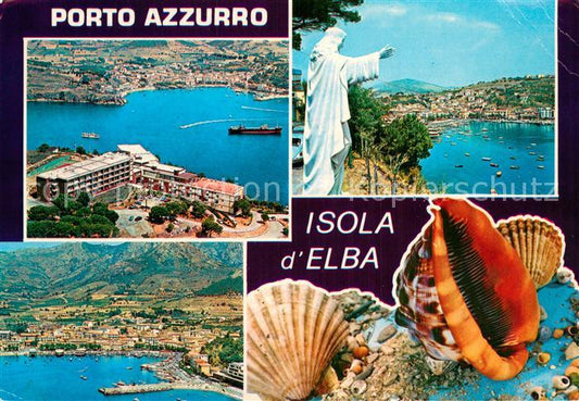 73772885 Porto Azzurro Isola d Elba IT Fliegeraufnahme Teilansichten Kueste