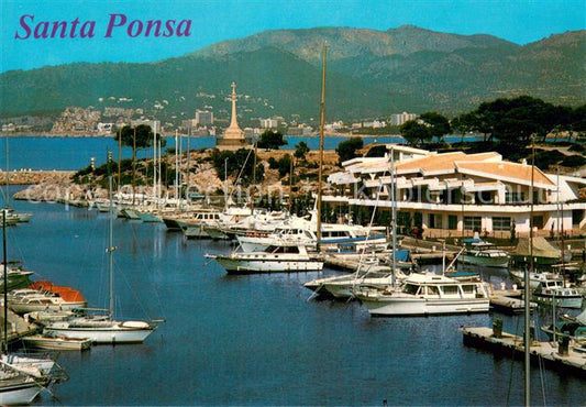 73772909 Santa Ponsa Mallorca Islas Baleares Hafen-Ansicht