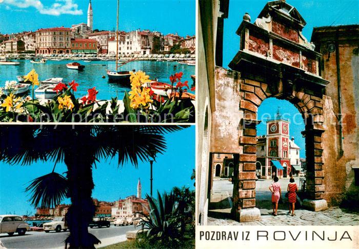 73772929 Rovinj Rovigno Istrien Croatia Hafen u. Torbogen