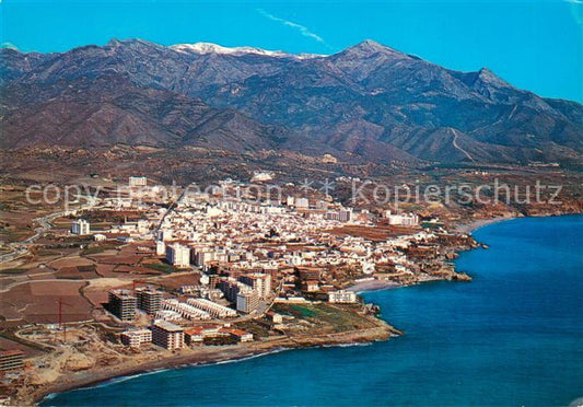 73773211 Nerja Costa del Sol ES Fliegeraufnahme Sierra Almijara y vista general