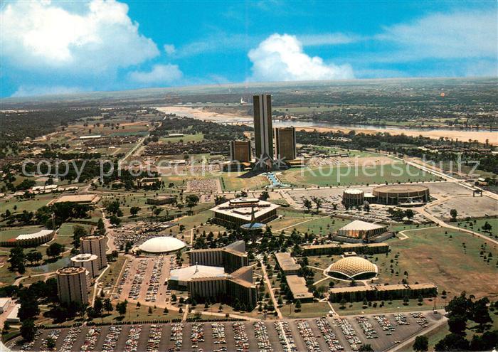 73773736 Tulsa Oklahoma aerial photograph Oral Roberts University