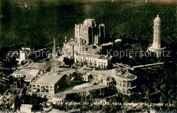 73772434 Barcelona Cataluna Tibidabo vista general de la Cumbre