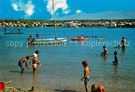 73772814 Novalja Croatia Strand Panorama