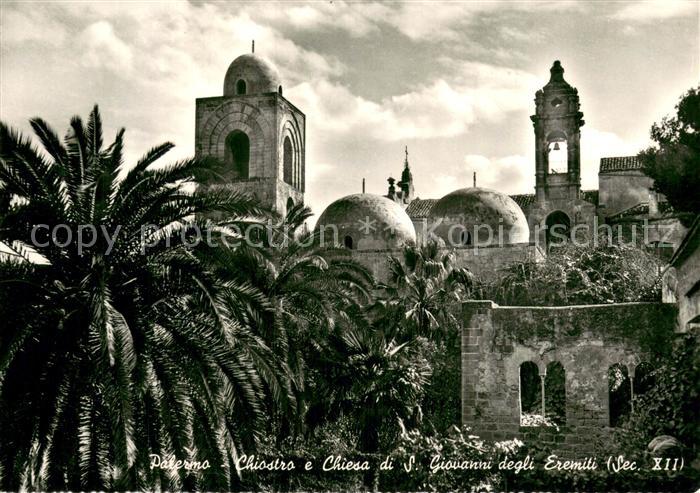 73772839 Palermo  Sicilia Chiostro e Chiesa di S Giovanni degli Eremiti