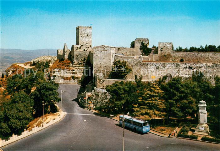 73773040 Enna Sicilia Il Castello di Lombardia dalle Venti Torri e Torre Pisana