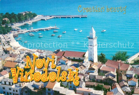 73773045 Novi Vinodolski Croatia aerial photo