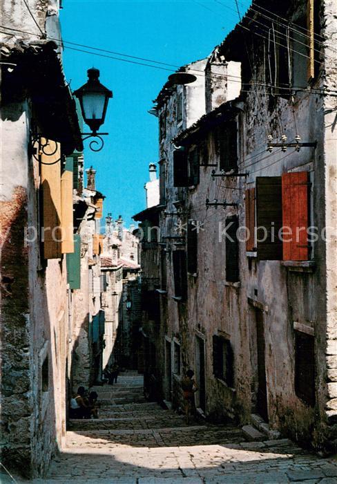 73773061 Rovinj Rovigno Istrien Croatia Gasse