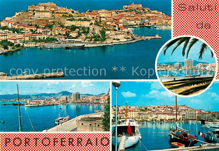 73773502 Portoferraio Elba IT Fliegeraufnahme Hafenpartien