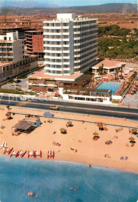 73773560 Playa de Palma Mallorca Hotel Gran Fiesta Fliegeraufnahme