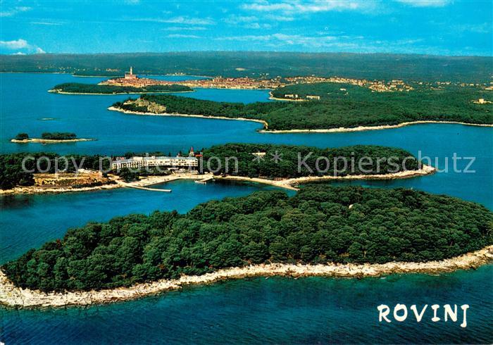 73773852 Rovinj Rovigno Istrien Croatia Fliegeraufnahme