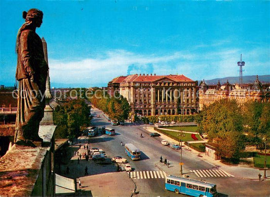 73774533 Zagreb Agram Croatia Hotel Esplanade Intercontinental Statue