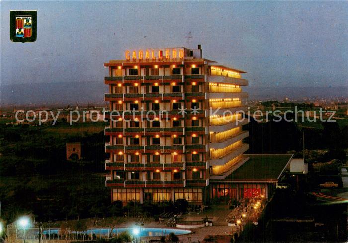 73775115 Playa de Palma Mallorca Hotel Caballero Aussenansicht bei Nacht