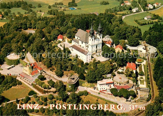 73775491 Linz Donau Fliegeraufnahme Linz-Poestlingberg m. Grottenbahn im Festung