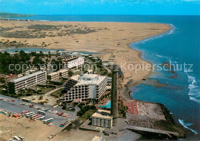 73775505 Maspalomas Gran Canaria ES Fliegeraufnahme Strand-Panorama