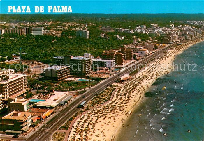 73775006 Playa de Palma Mallorca Fliegeraufnahme