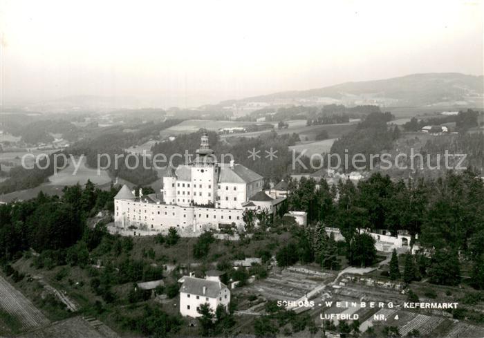 73775872 Kefermarkt Fliegeraufnahme Schloss Weinberg