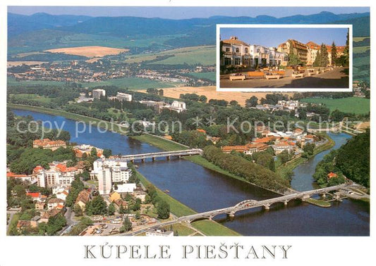 73777019 Piestany SK Fliegeraufnahme Kupele Irma a LD Thermia Palace