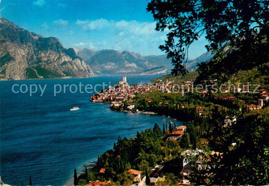 73778627 Malcesine Lago di Garda Panorama Gardasee Alpen