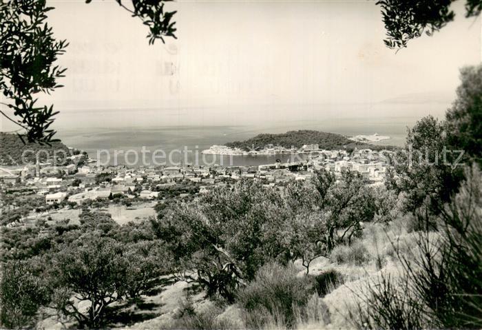 73778640 Makarska Croatia Panorama Kuestenort