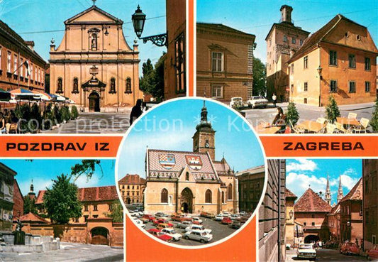 73778646 Zagreb Agram Croatia Motive Altstadt