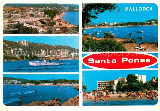 73778813 Santa Ponsa Mallorca Islas Baleares Kuestenpanorama Strand