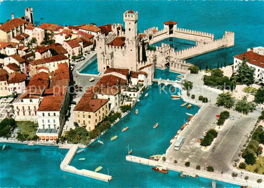 73779878 Sirmione Lago di Garda Fliegeraufnahme