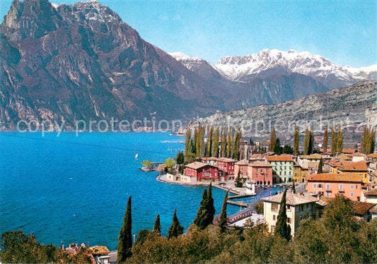 73781153 Torbole Lago di Garda IT Panorama Gardasee Alpen