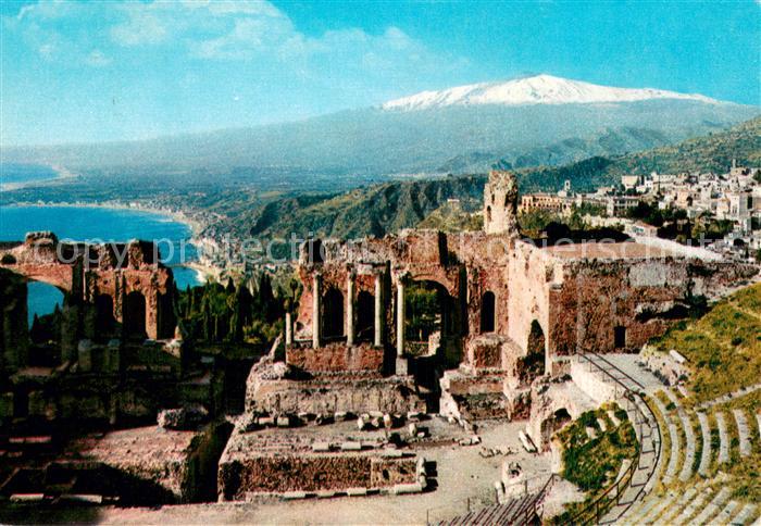 73781794 Taormina Sicilia Teatro Grecp La scena