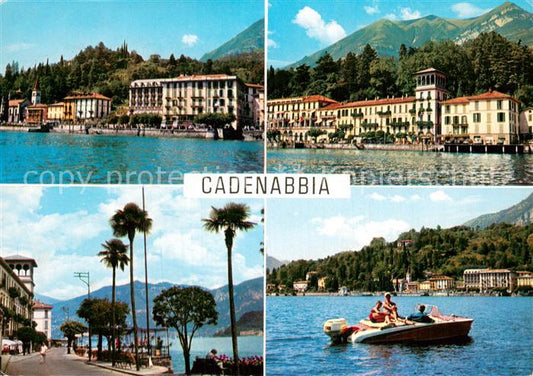 73782720 Cadenabbia Lago di Como Teilansichten