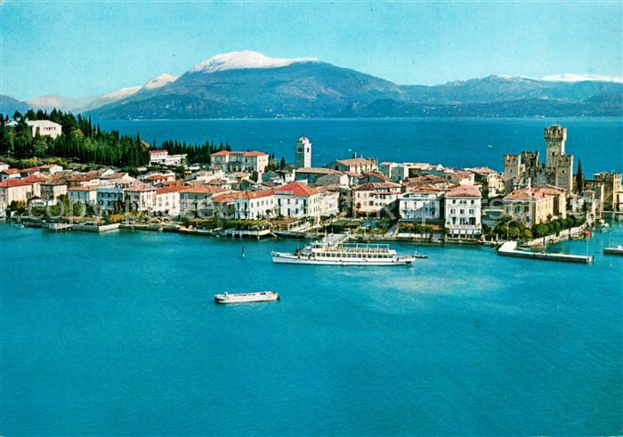 73782980 Sirmione Lago di Garda Fliegeraufnahme