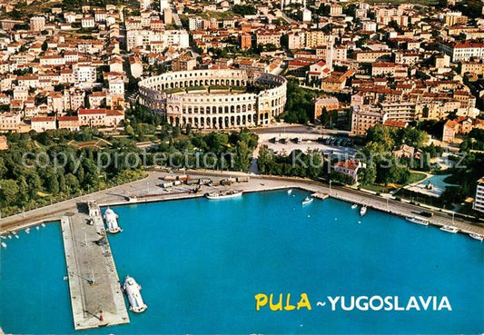 73783286 Pula Pola Croatia Fliegeraufnahme