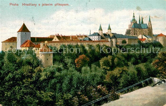 73783098 Praha Prahy Prague Hradcany s jelenim prikopem