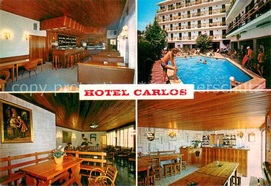 73784548 Barcelona Cataluna Hotel Carlos Canet de Mar Bar Gastraeume Pool