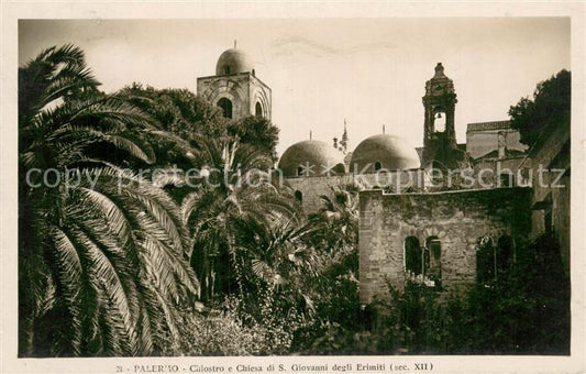 73783502 Palermo  Sicilia Chiostro di San Giovanni degli Erimiti