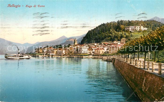 73784333 Bellagio Lago di Como IT Teilansicht m. See