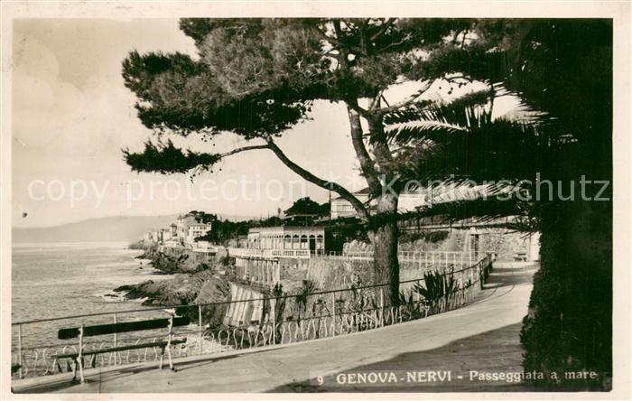 73784756 Nervi Genova Genua Liguria Passeggiata a mare