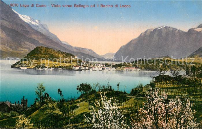 73784791 Bellagio Lago di Como IT ed il Bacino di Lecco