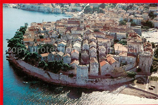 73785775 Korcula Croatia Fliegeraufnahme