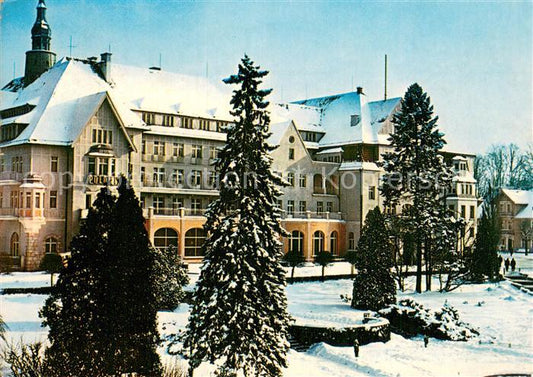 73785301 Kudowa-Zdroj Bad Kudowa Niederschlesien Sanatorium Polonia im Winter