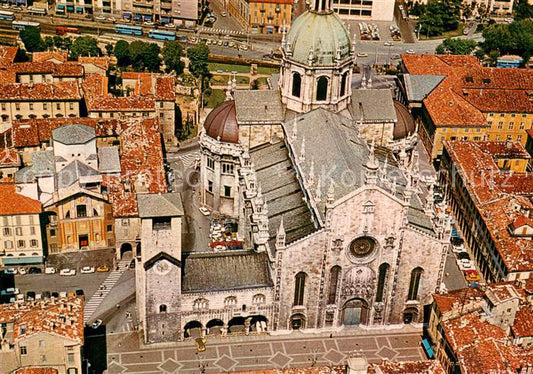 73785357 Como Lago di Como Il Duomo visto dall aereo