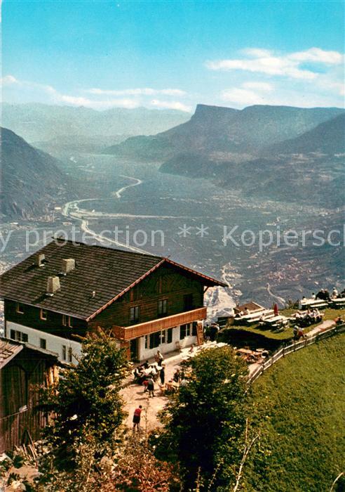 73786305 Dorf-Tirol Suedtirol IT Gasthaus Hochmut Fliegeraufnahme