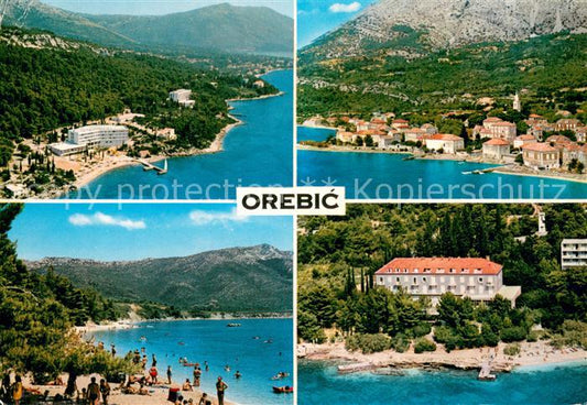 73786657 Orebic Croatia Vues aerienne