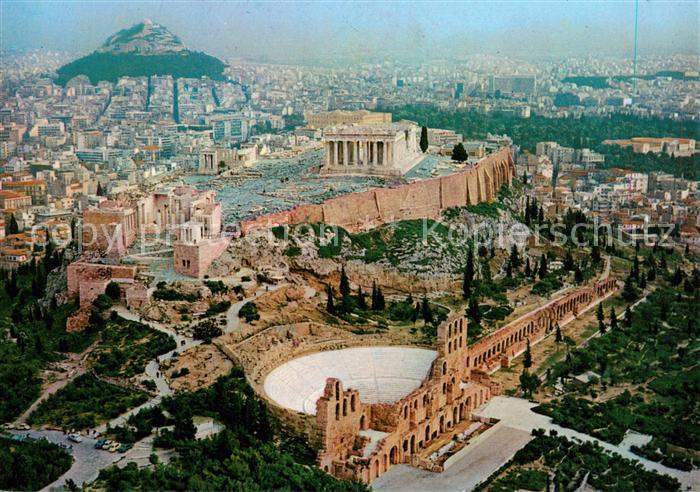 73785566 Athen Greece Fliegeraufnahme Akropolis