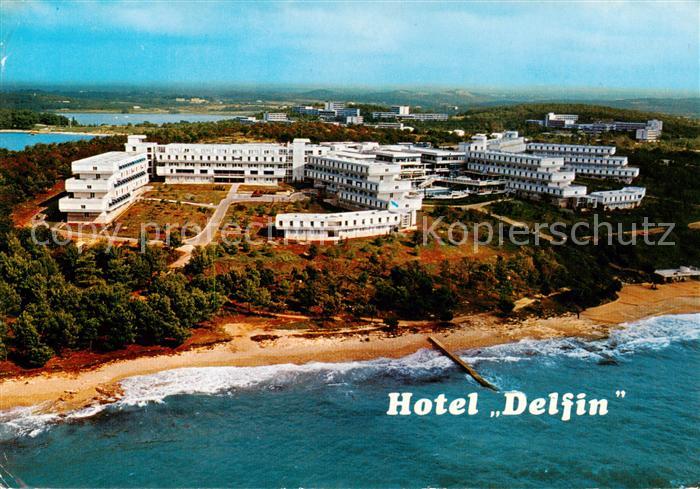 73786084 Porec Croatia Fliegeraufnahme Hotel Delfin